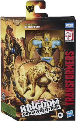 Transformers War For Cybertron Kingdom 6 Inch Action Figure Deluxe Class Wave 1 - Cheetor WFC-K4