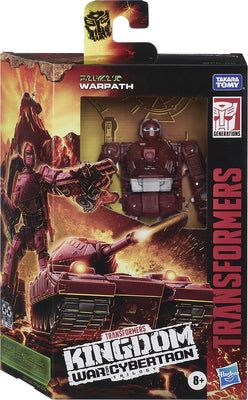 Transformers War For Cybertron Kingdom 6 Inch Action Figure Deluxe Class Wave 1 - Warpath WFC-K6