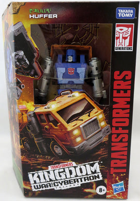 Transformers War For Cybertron Kingdom 6 Inch Action Figure Deluxe Class Wave 2 - Huffer