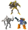 Transformers War For Cybertron Kingdom 6 Inch Action Figure Deluxe Class Wave 2 Set of 3 (Airazor - Ractonite - Huffer)