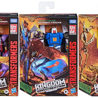 Transformers War For Cybertron Kingdom Figure Deluxe Class Wave 3 - Set of 3 (Scorponok - Wingfinger - Tracks)