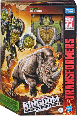 Transformers War For Cybertron Kingdom 7 Inch Action Figure Voyager Class Wave 3 - Rhinox