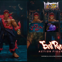 Ultimate Street Fighter IV 7 Inch Action Figure - Evil Ryu
