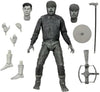 Universal monsters 7 Inch Action Figure Ultimate - Wolf Man Black & White