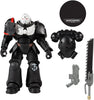 Warhammer 4000 7 Inch Action Figure Exclusive - Raven Guard Veteran Sergeant Black