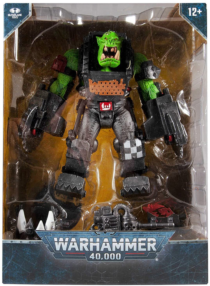 Warhammer 40000 7 Inch Action Figure Megafig - Ork Meganob with Buzzsaw