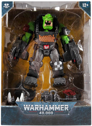 Warhammer 40000 7 Inch Action Figure Megafig - Ork Meganob with Buzzsaw