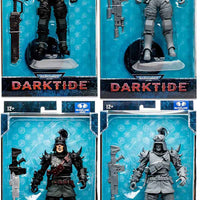 Warhammer 40000 7 Inch Action Figure Wave 6 - Set of 4 (Traitor Guard & Veteran Guardsman)