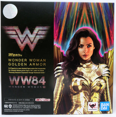 Wonder Woman 1984 6 Inch Action Figure S.H.Figuarts - Wonder Woman Golden Armor