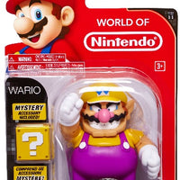 World Of Nintendo Super Mario 4 Inch Action Figure Wave 1 - Wario