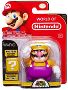 World Of Nintendo Super Mario 4 Inch Action Figure Wave 1 - Wario