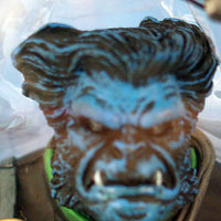 X-Men Action Figures Comic Book Series 1.5: Variant Stealth Beast (beast face)